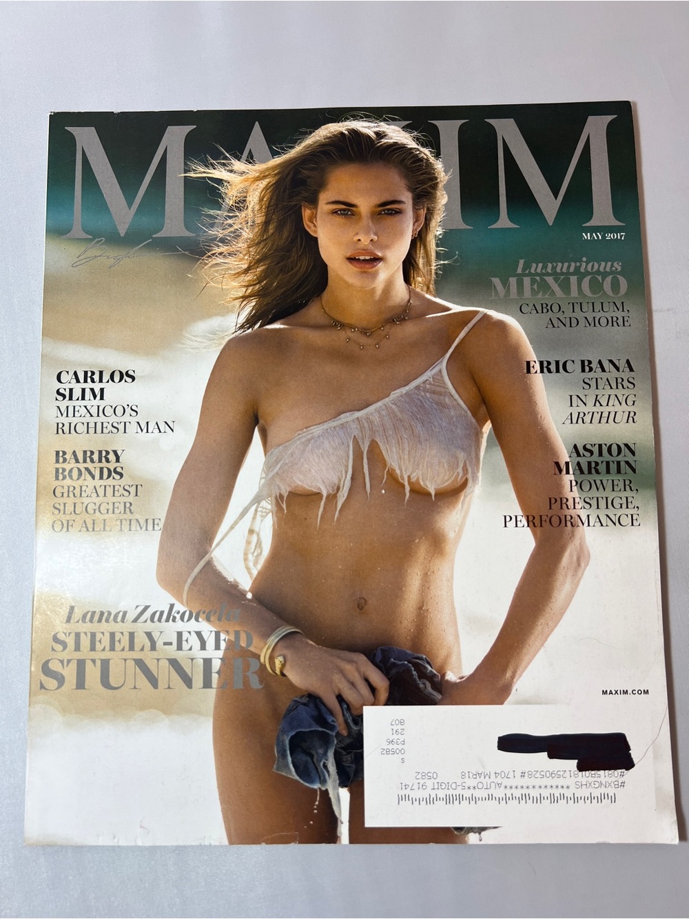 Maxim Magazine - Cover Lana Zakocela - May 2017 - Issue 223